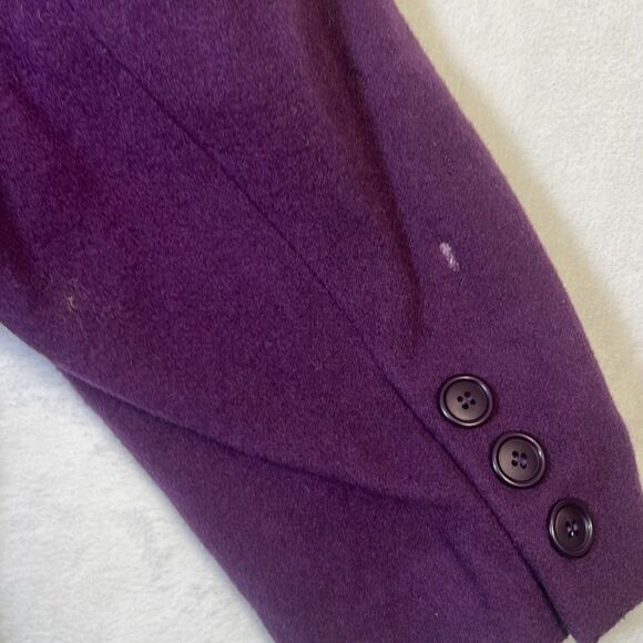 itokin minna vintage wool trench coat- Women size 6 - Picture 7 of 7